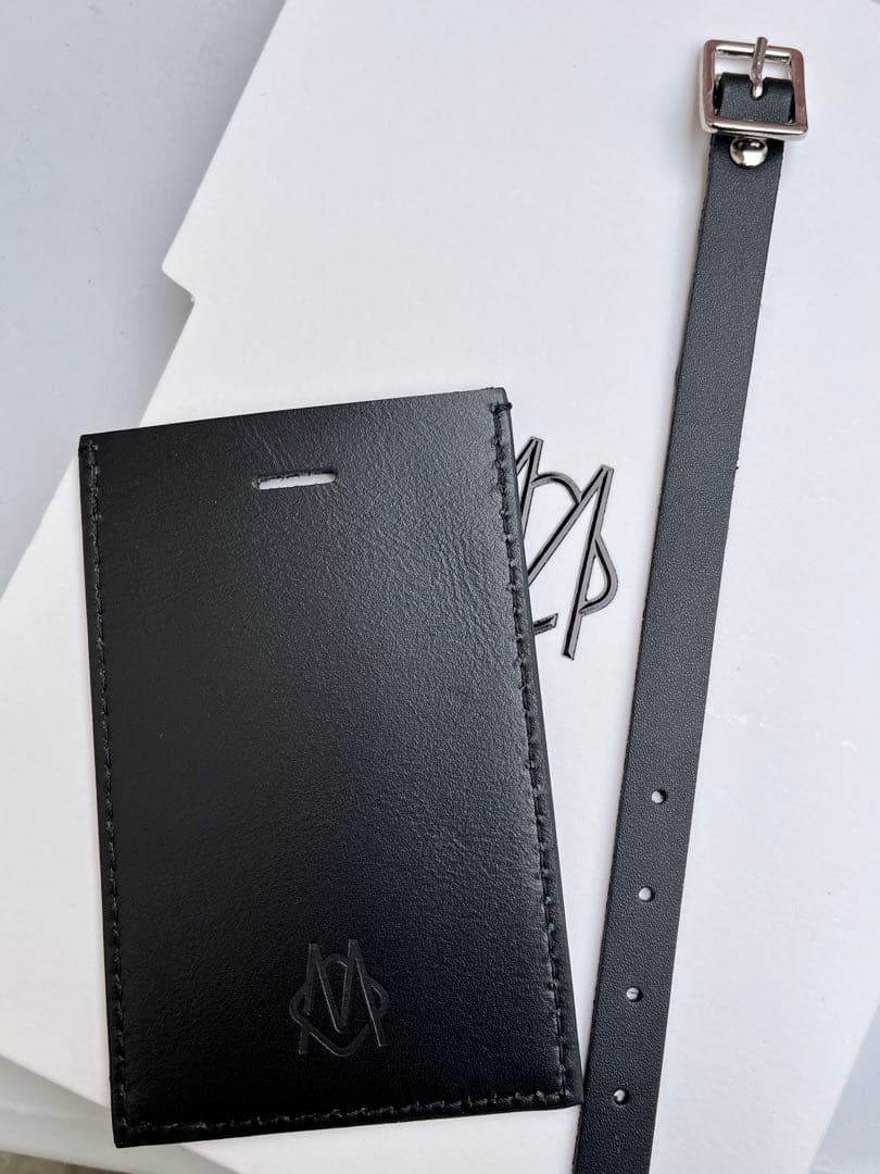 【未使用】RIMOWA リモワ レザー ラゲージタグ ネームタグ