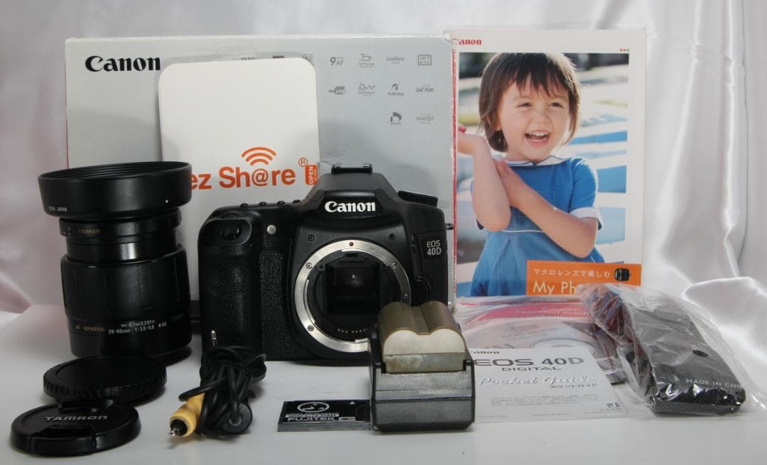 ❤Canon EOS 40D☆wifiSDでスマホ転送OK&高速連写♪元箱付❤