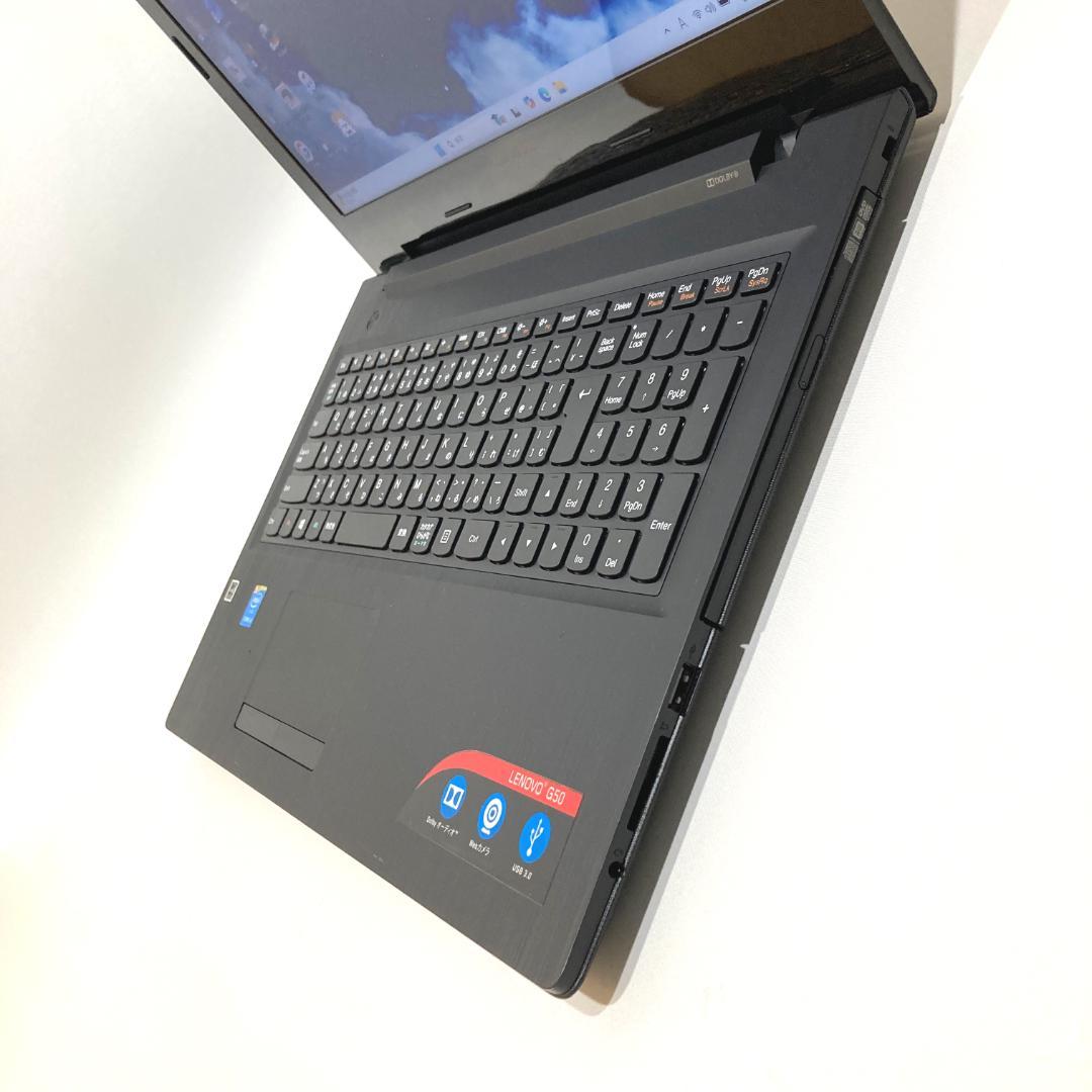 初心者✨快速・カメラ・大画面・大容量✨黒✨すぐ使えるノートパソコン◇T479-1