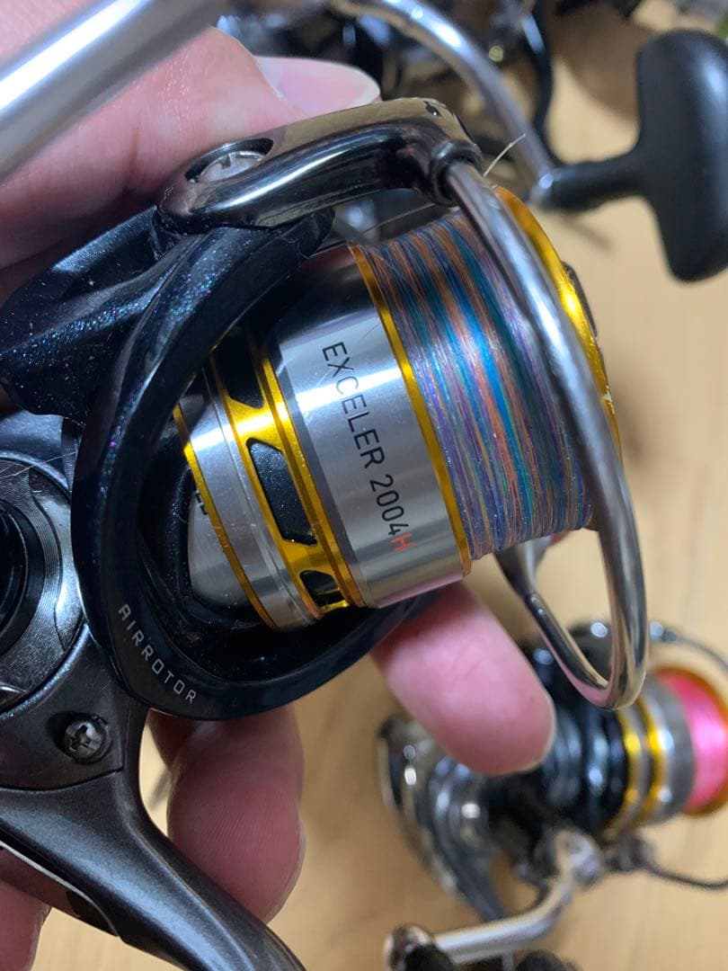 ダイワ　スピニングリール5台セット