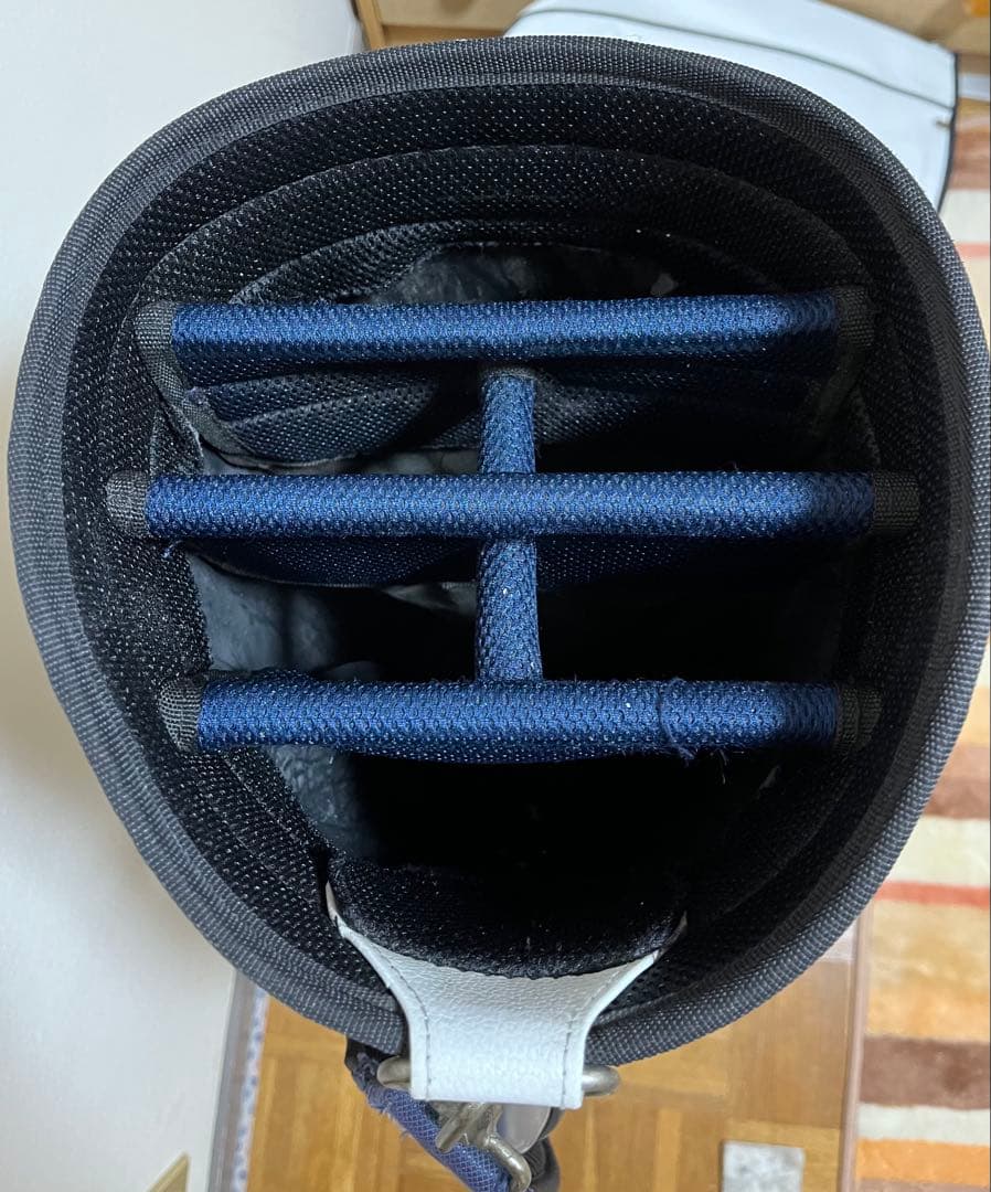 Cleveland キャディバッグ ホワイト ネイビー　クリーブランド