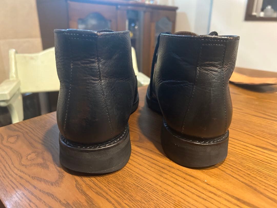 ダナー　チャッカブーツ　黒　25.5