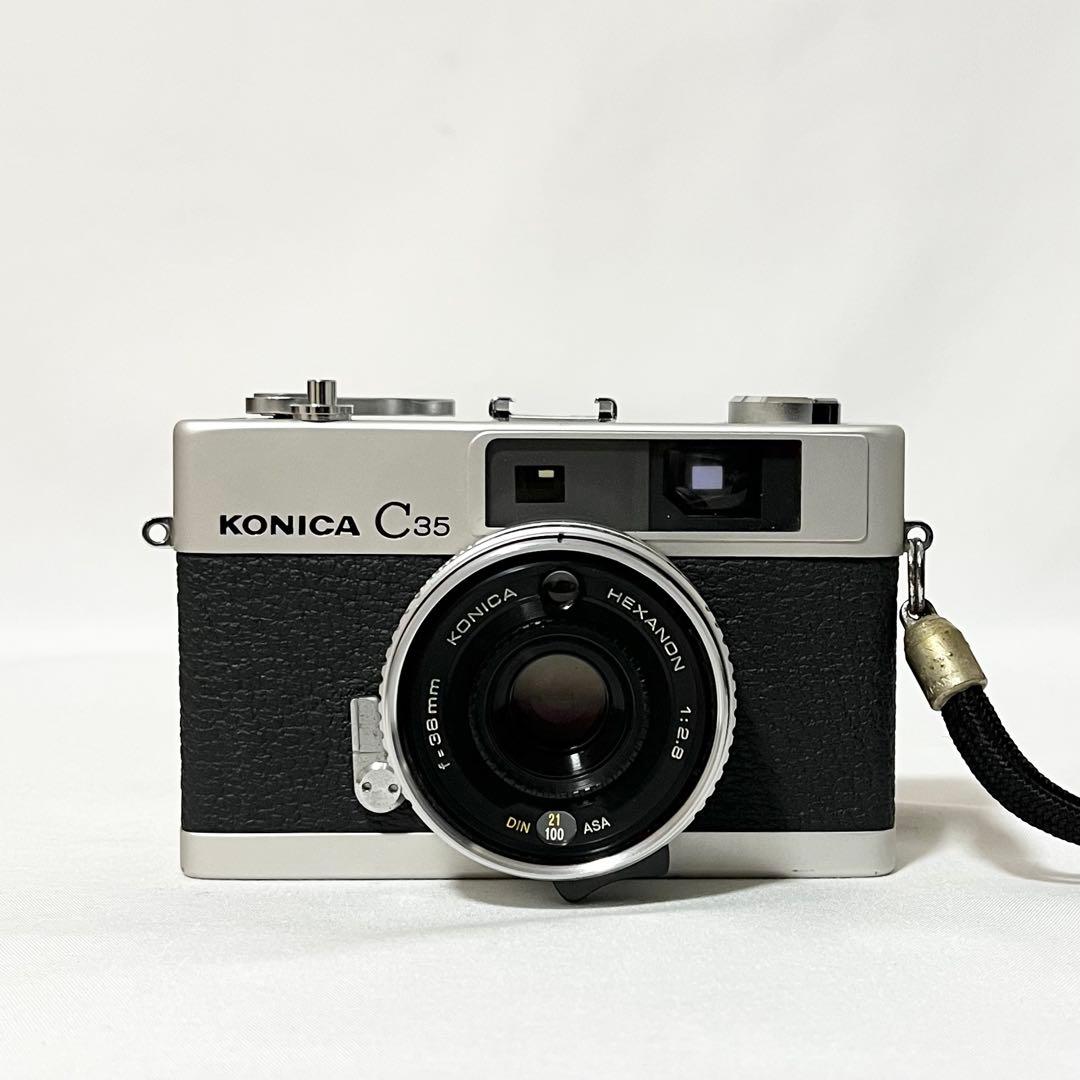 【完動品】Konica C35 フィルムカメラ 動作確認済み