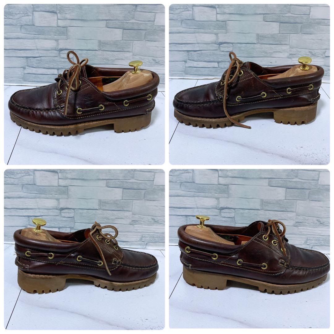 ティンバーランド 3eye クラシックラグ デッキシューズ ブラウン 6.5