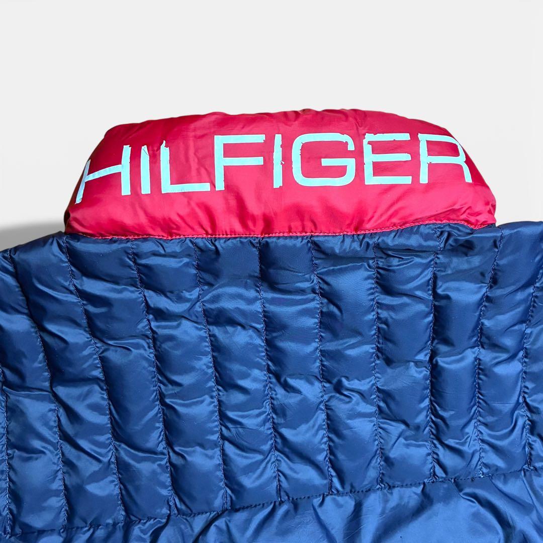 【極美品】トミーヒルフィガー パッカブル 中綿ジャケット トリコロール 軽量