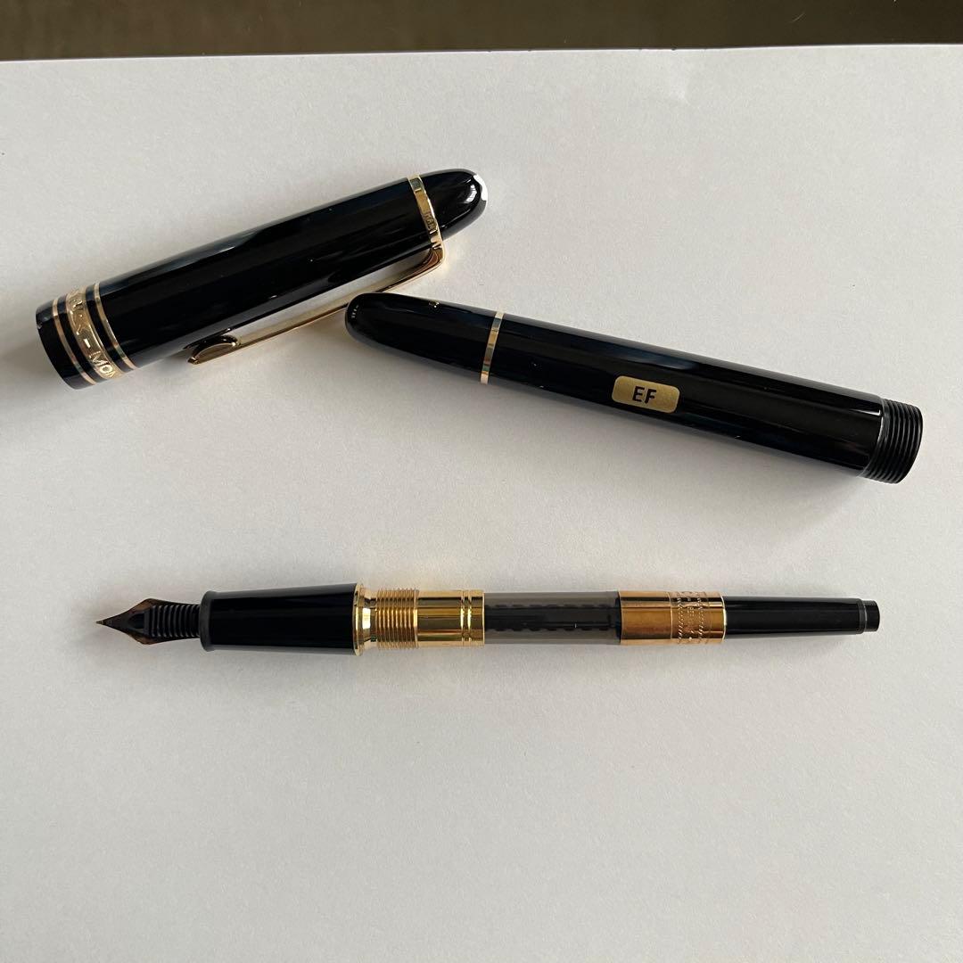 MONT BLANC 万年筆 マイスターシュテュック145 BK