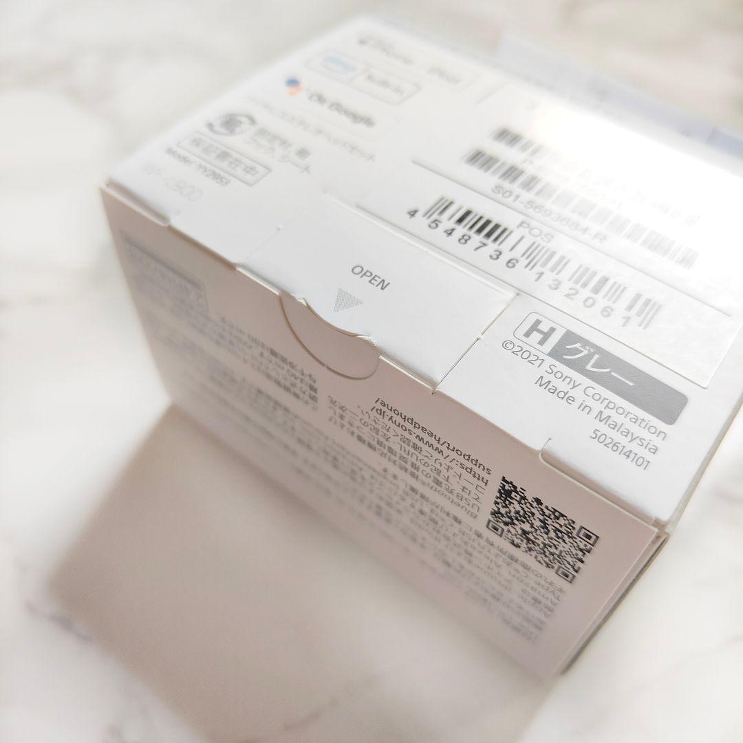 【新品未開封】SONY ソニー ワイヤレスイヤホン WF-L900 グレー