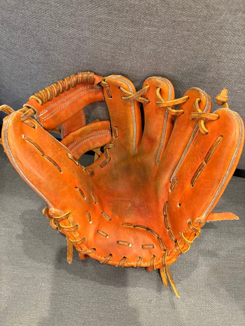 ATOMS アトムズ 硬式用グローブ オレンジ