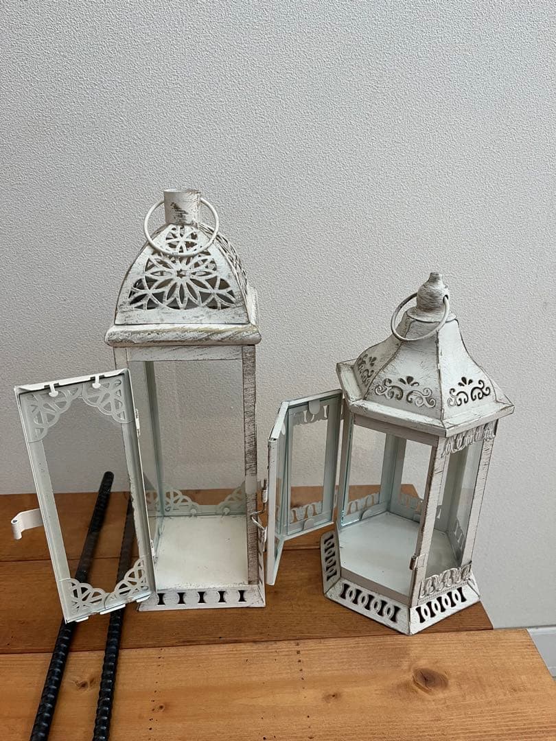 キャンドルホルダー2点セット