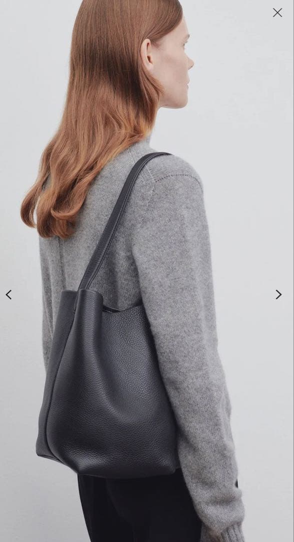 THE LOW 　ザロウ　パークトート　ミディアム　ブラック