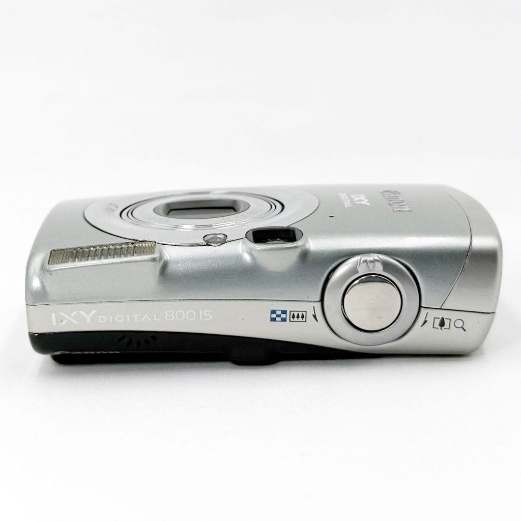 キヤノン IXY DIGITAL 800 IS シルバー コンデジ カメラ 中古