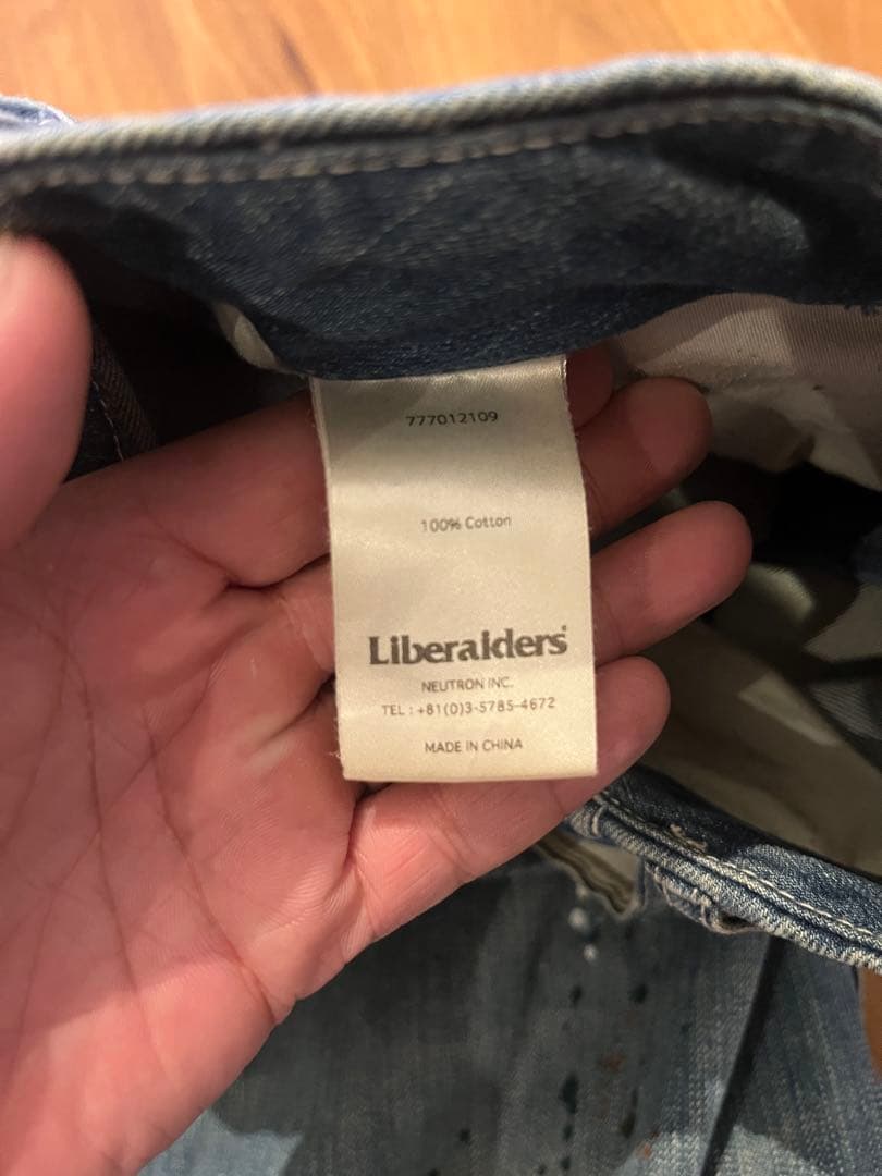 B*Z様 Liberaiders サルエルデニムパンツ size M