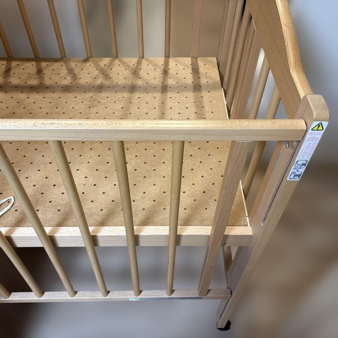 スリーピー　ハイタイプベビーベッド【パル】石崎家具