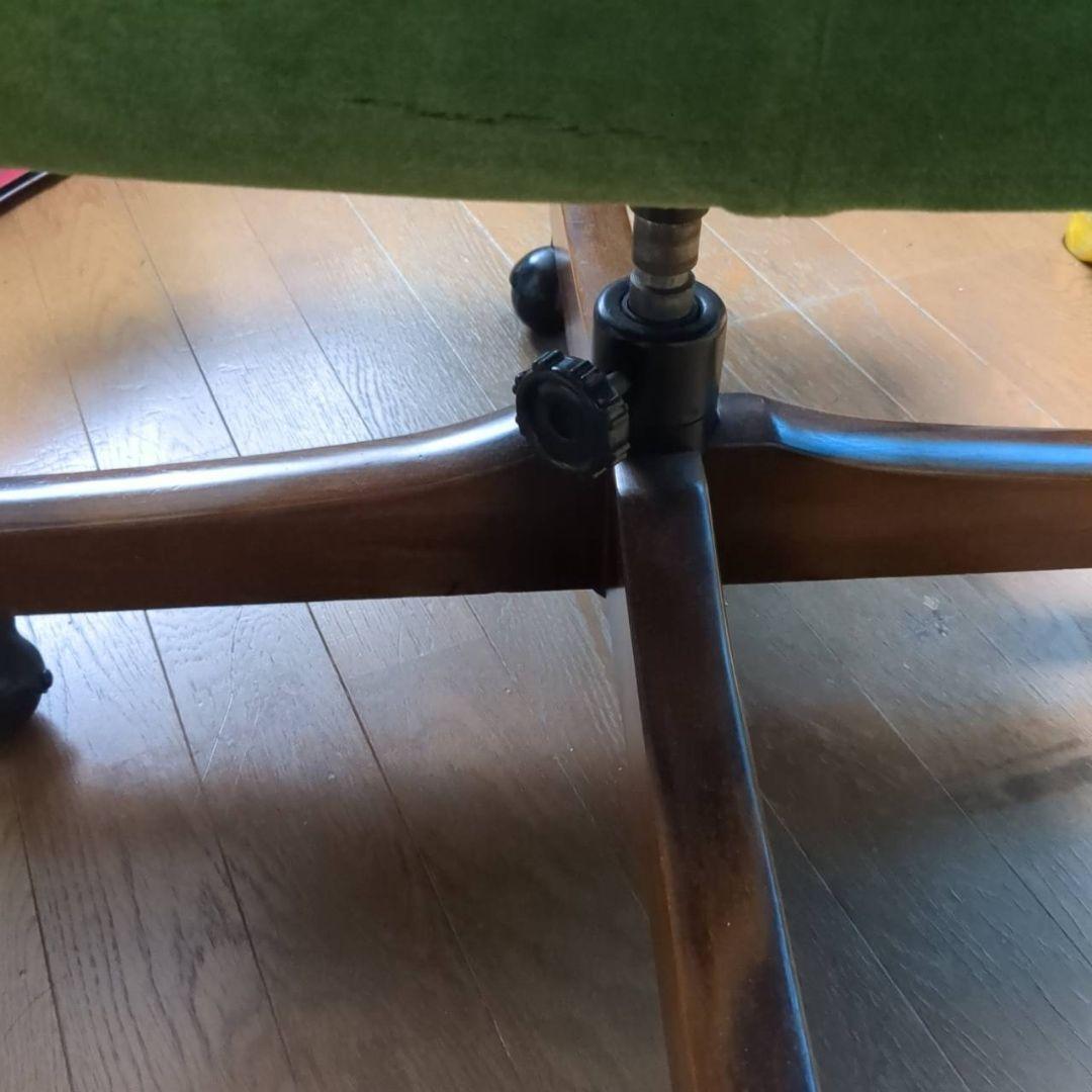 カリモク コロニアルチェア karimoku デスクチェア イス　キャスター