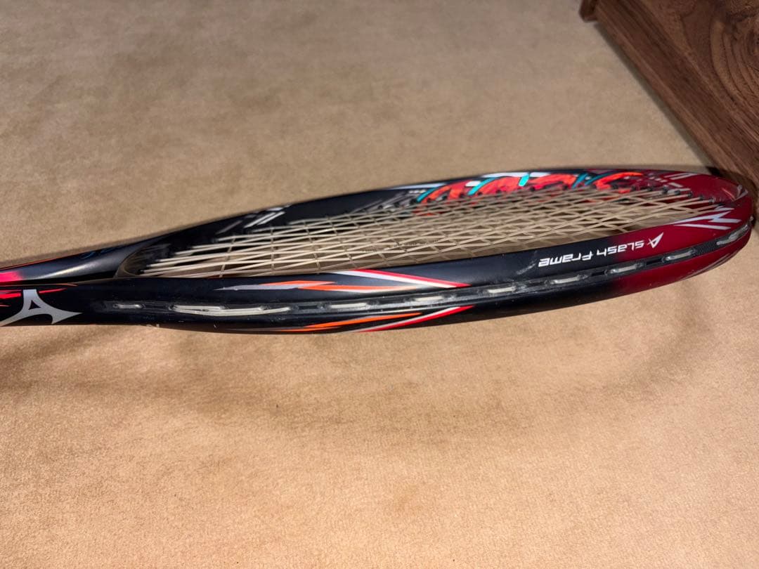 SCUD NVシリーズ テニスラケット 赤黒