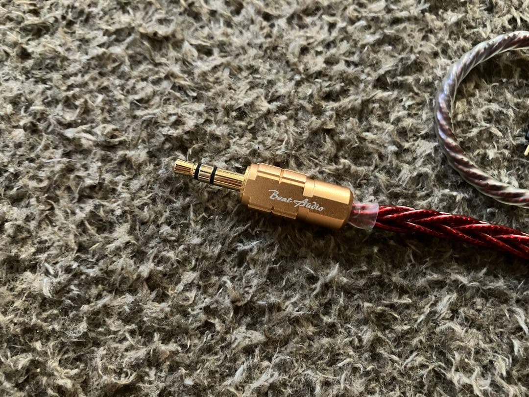 ケーブル・シールド 2pin Beat Audio Vermilion MKIII 8wire