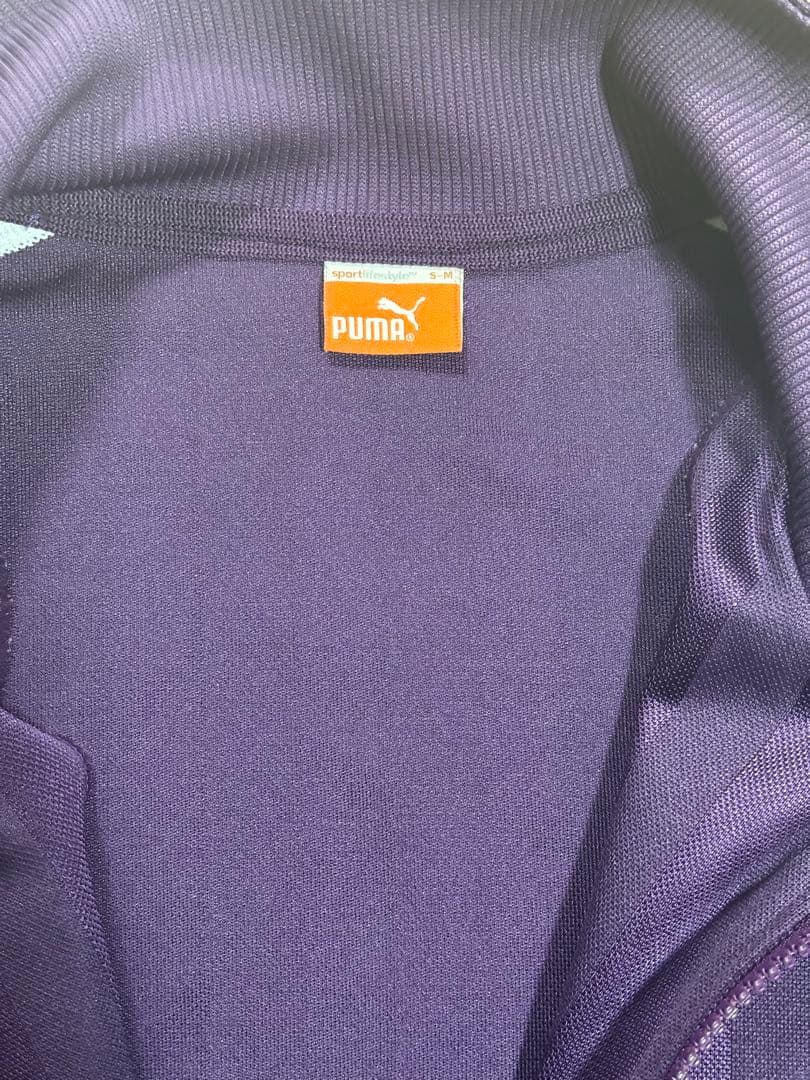 PUMA 希少カラー　パープル　ジャージセットアップ　上下