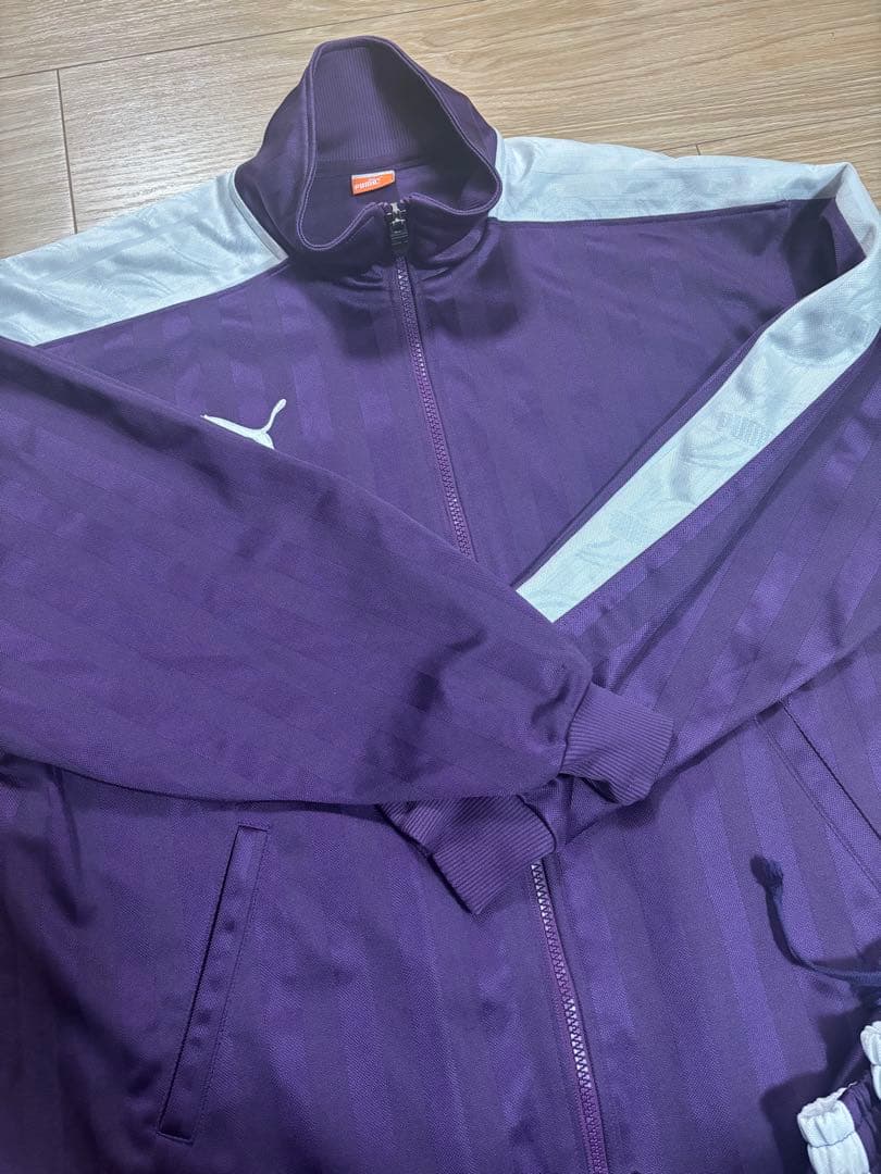 PUMA 希少カラー　パープル　ジャージセットアップ　上下
