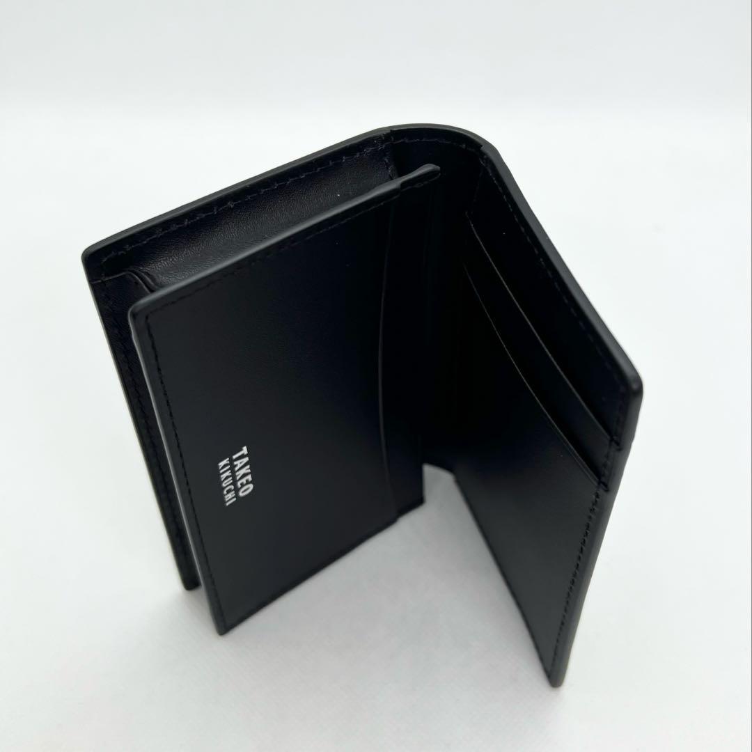 【新品未使用】タケオキクチ ブロッキング アンティーク カードケース（名刺入れ）