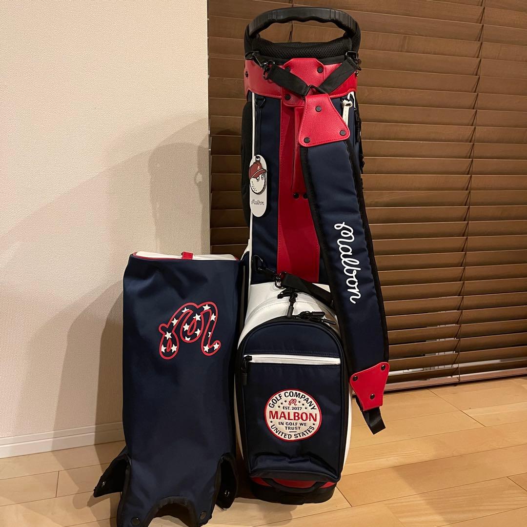 25新作 MALBON マルボンゴルフ キャディバッグ