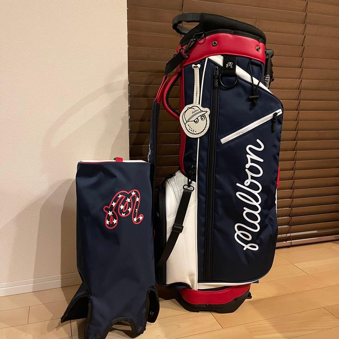 25新作 MALBON マルボンゴルフ キャディバッグ