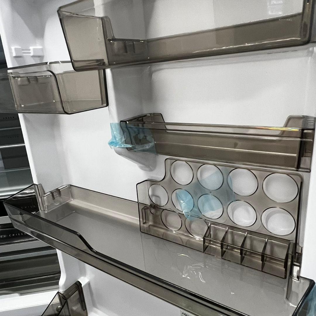 958 【未使用】25年製　綺麗　冷蔵庫　アクア　大容量　450ℓ 　設置無料