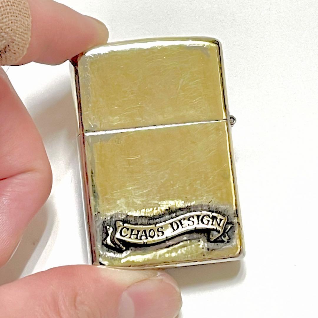 半額以下 ‼︎ ◆ルードギャラリー×カオスデザイン ◆ジッポライター　38500円