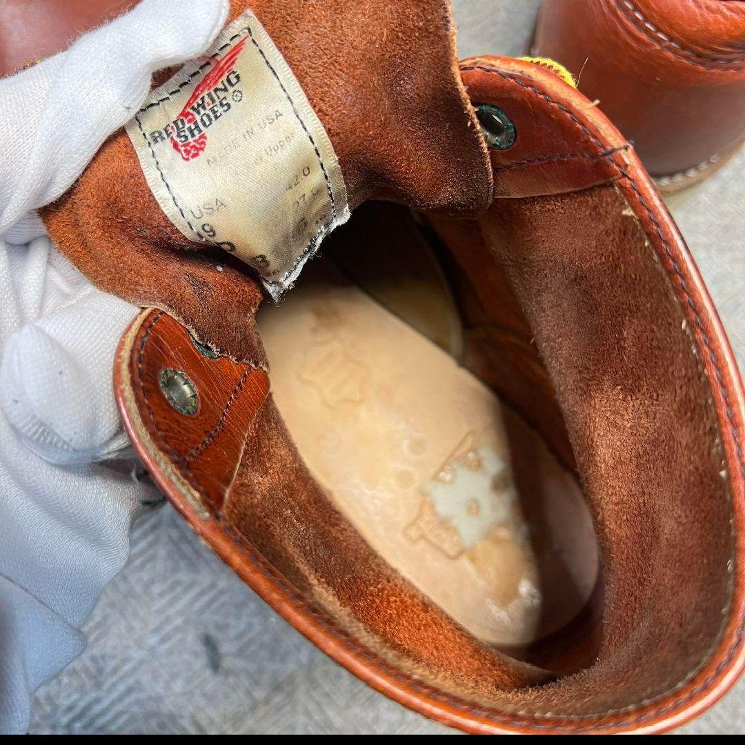 G098 レッドウィング 27cm 8166 赤茶 ブーツ redwing