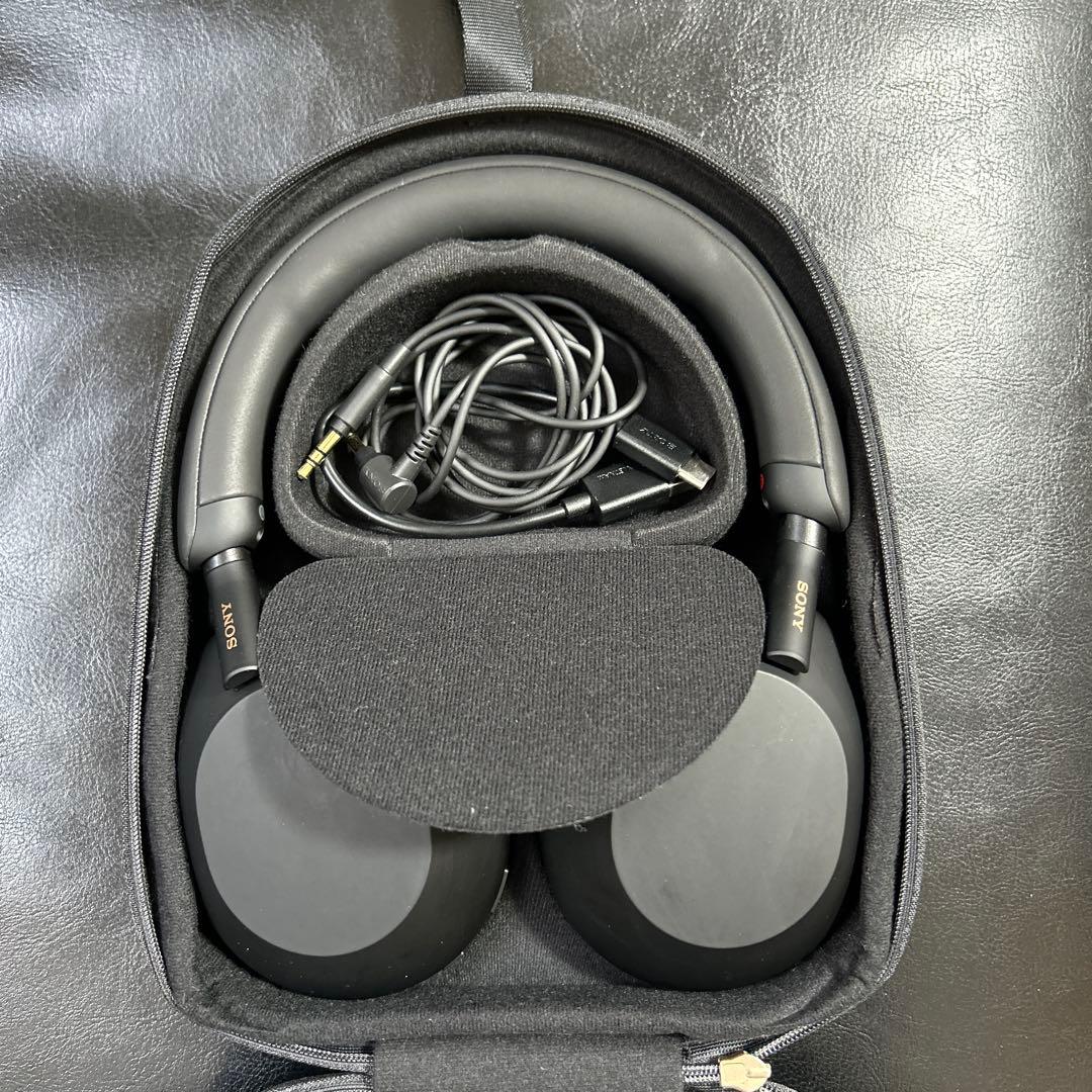 Sony ワイヤレスヘッドホン ブラック