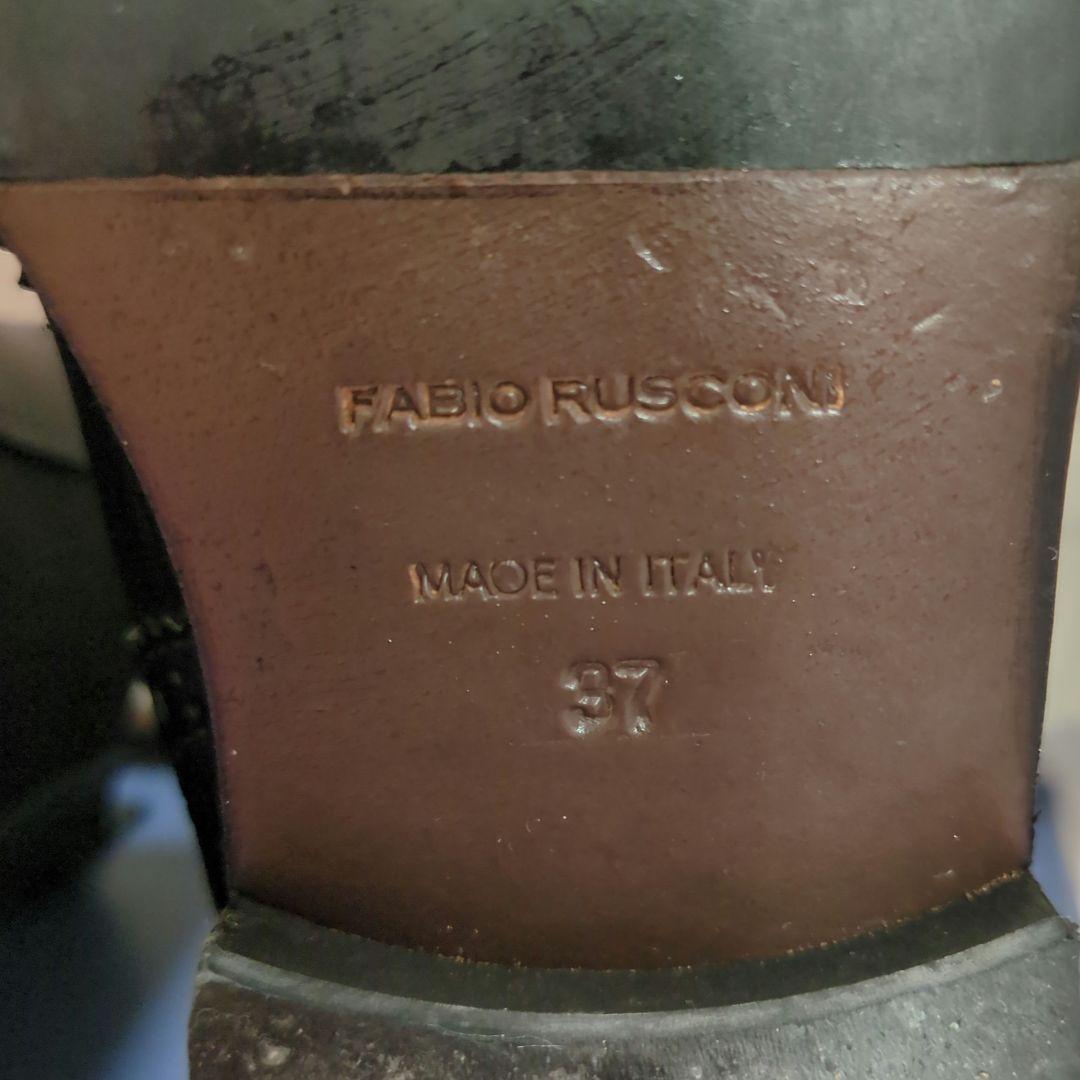 ファビオルスコーニ　サイドゴアショートブーツ　23.5cm✫