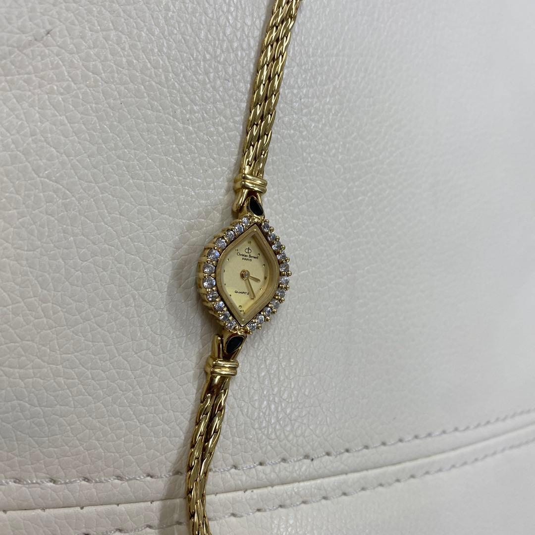 美品　クリスチャンベルナール時計　レディース