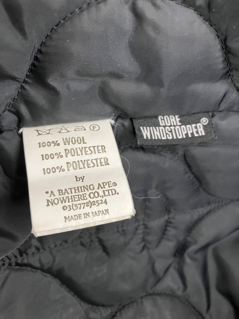 APE GORE-WINDSTOPPERダッフルコート　エイプ