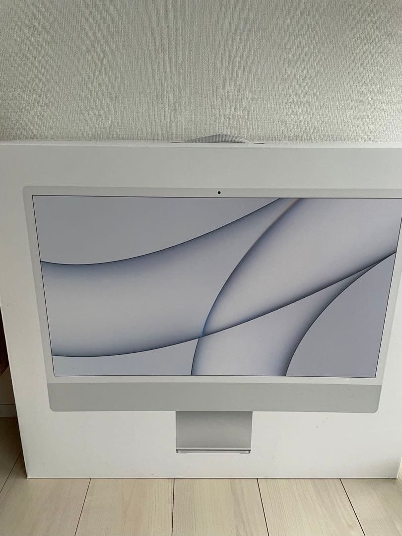 iMac 24インチretina 4.5k 256GB M1チップ/8コアCPU