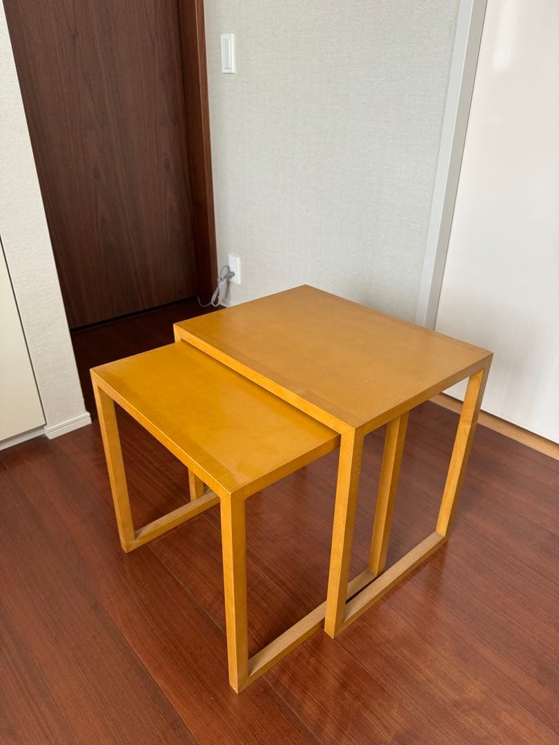@kaorina MOBILIA WOODENネストテーブル