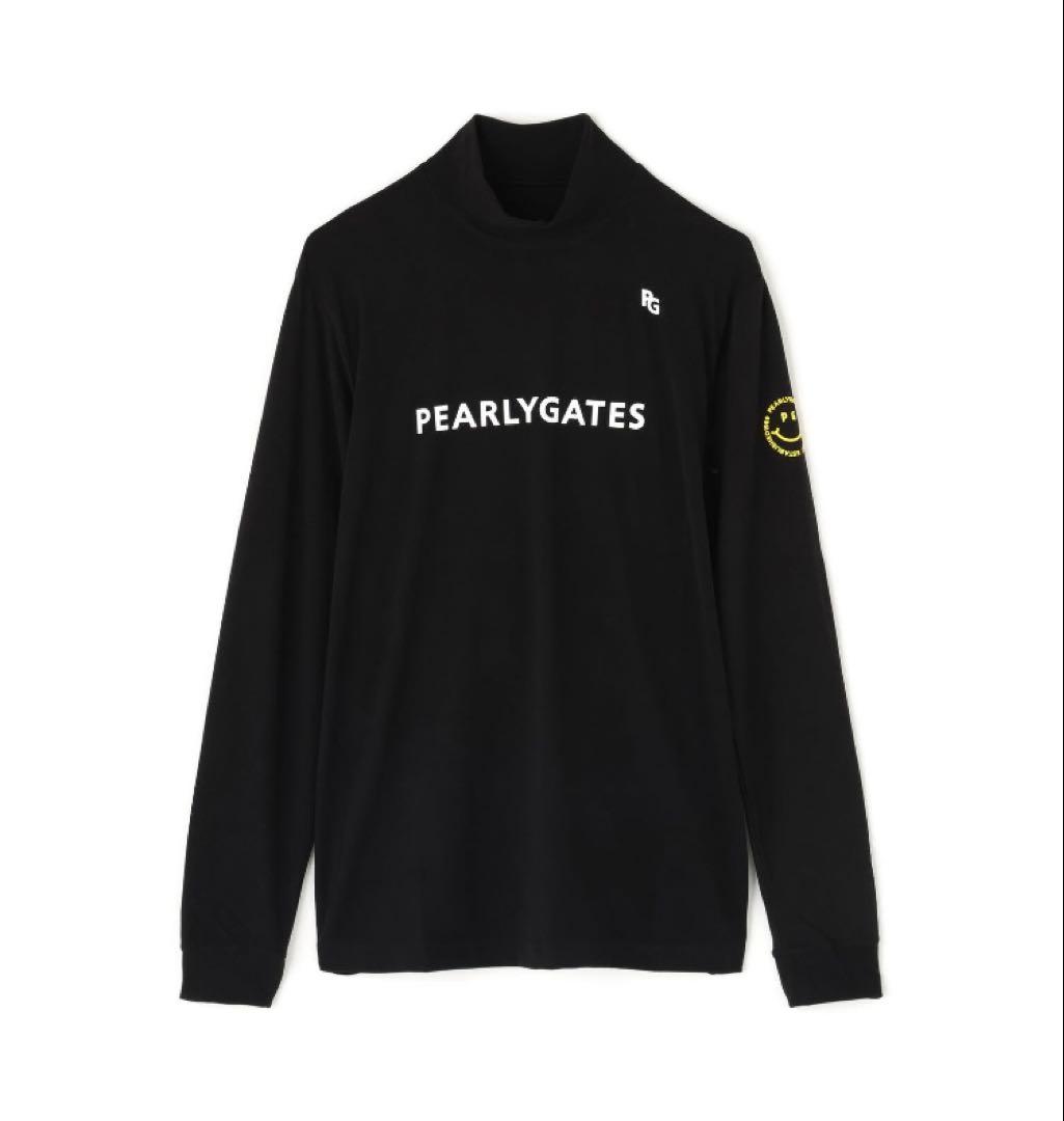 新品 パーリーゲイツ ラグウォームプレミア ハイネックカットソー(6)LL/濃紺