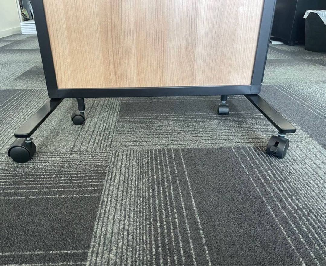 茂*田様 ナチュラルウッド調折りたたみパーテーション