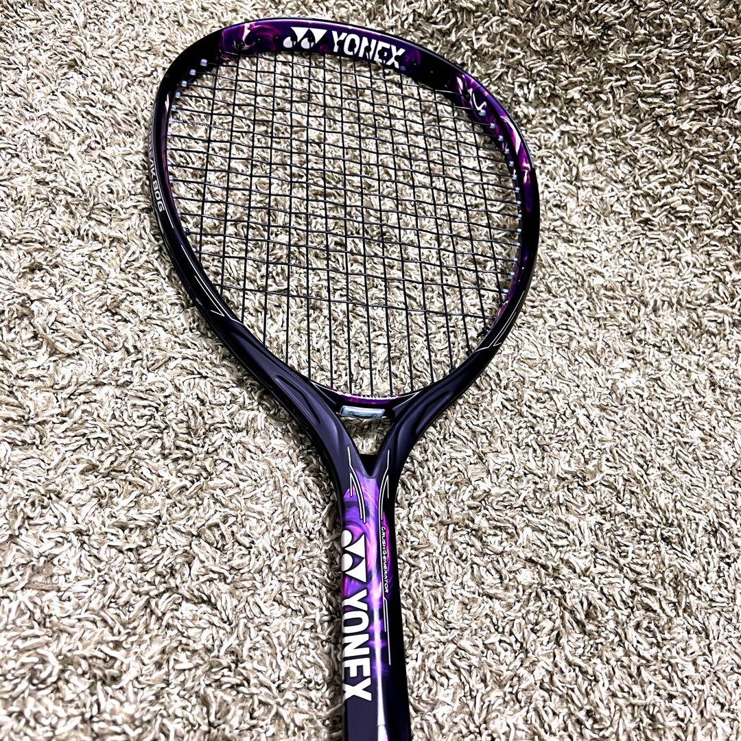極美品　GEOBREAK 80G ジオブレイク 軟式テニスUL0 パープル