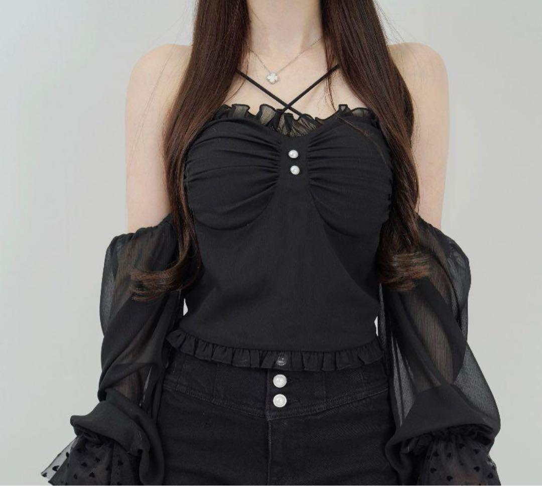 lumignon ルミニョン mellow heart tulletopトップス