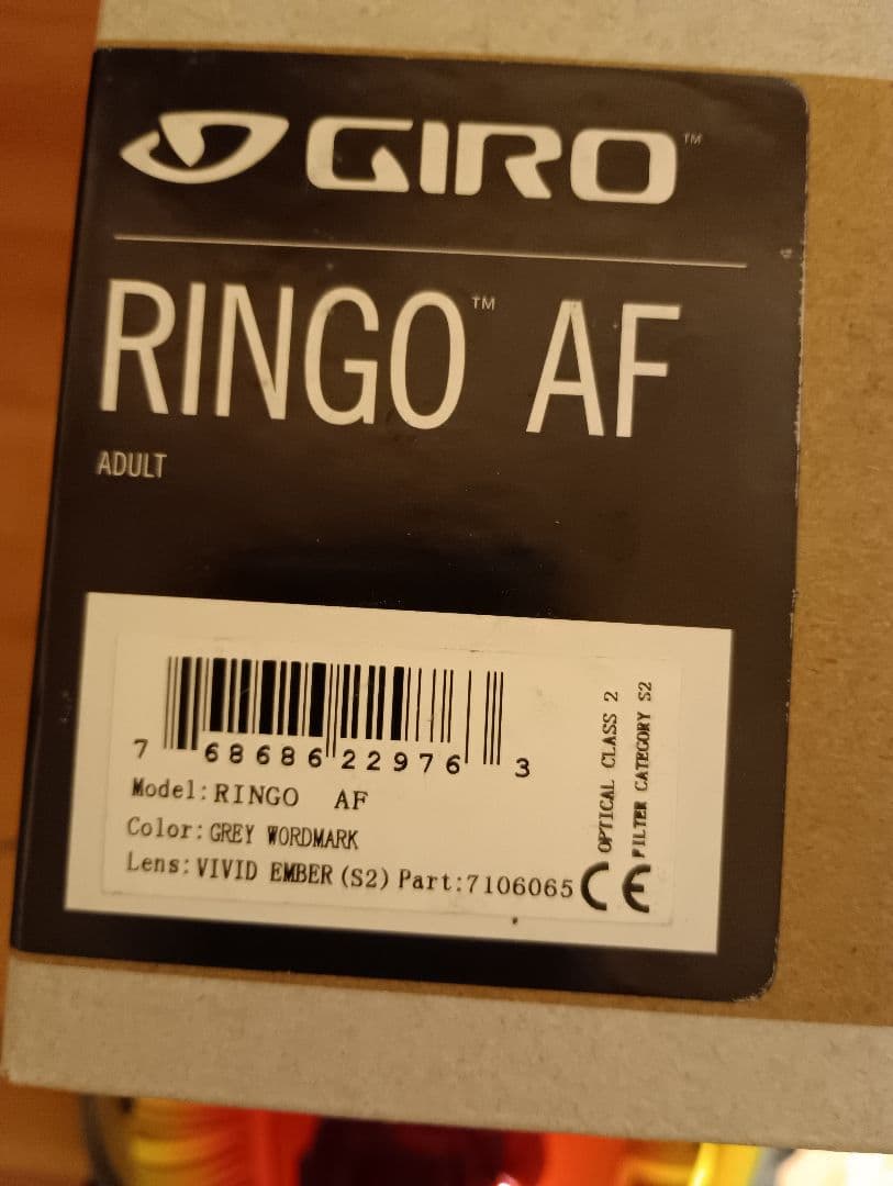 新品未使用GIRO RINGO AFゴーグル グレー アジアンフィット