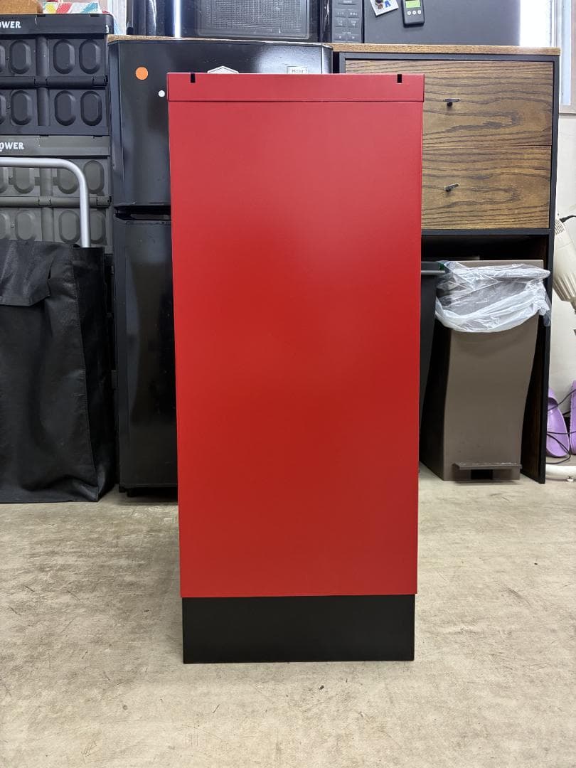 t*i様 BISLEY ビスレー A4 キャビネット 引き出し6段 赤 ペントレ