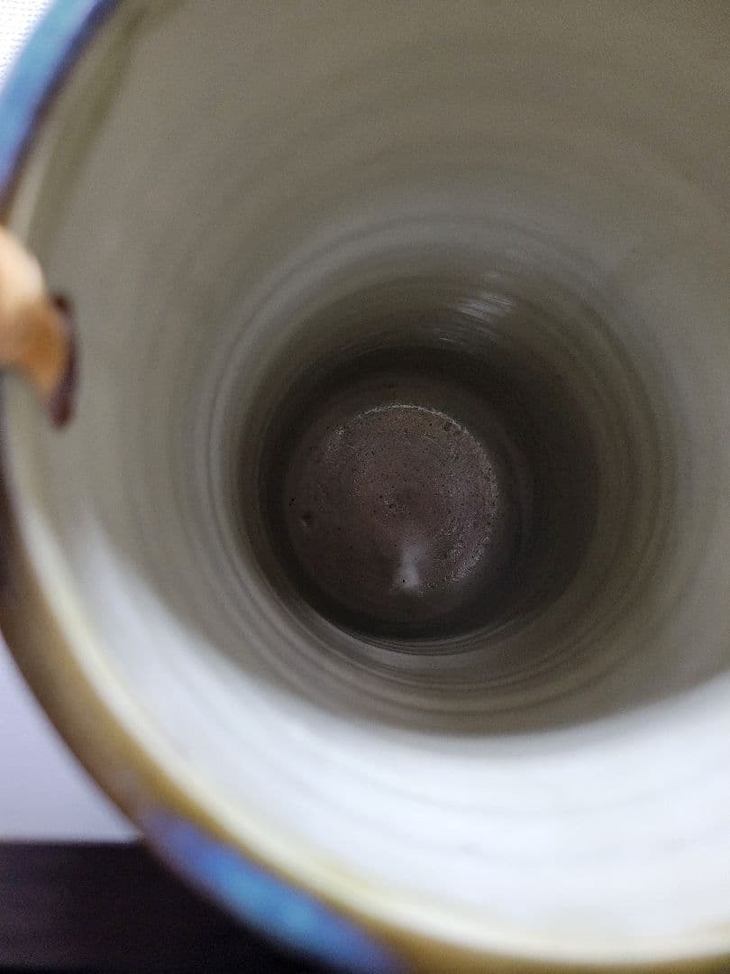 宮城須美子作 沖縄 やむちん　花器　花瓶　フラワーベース　置物　インテリア