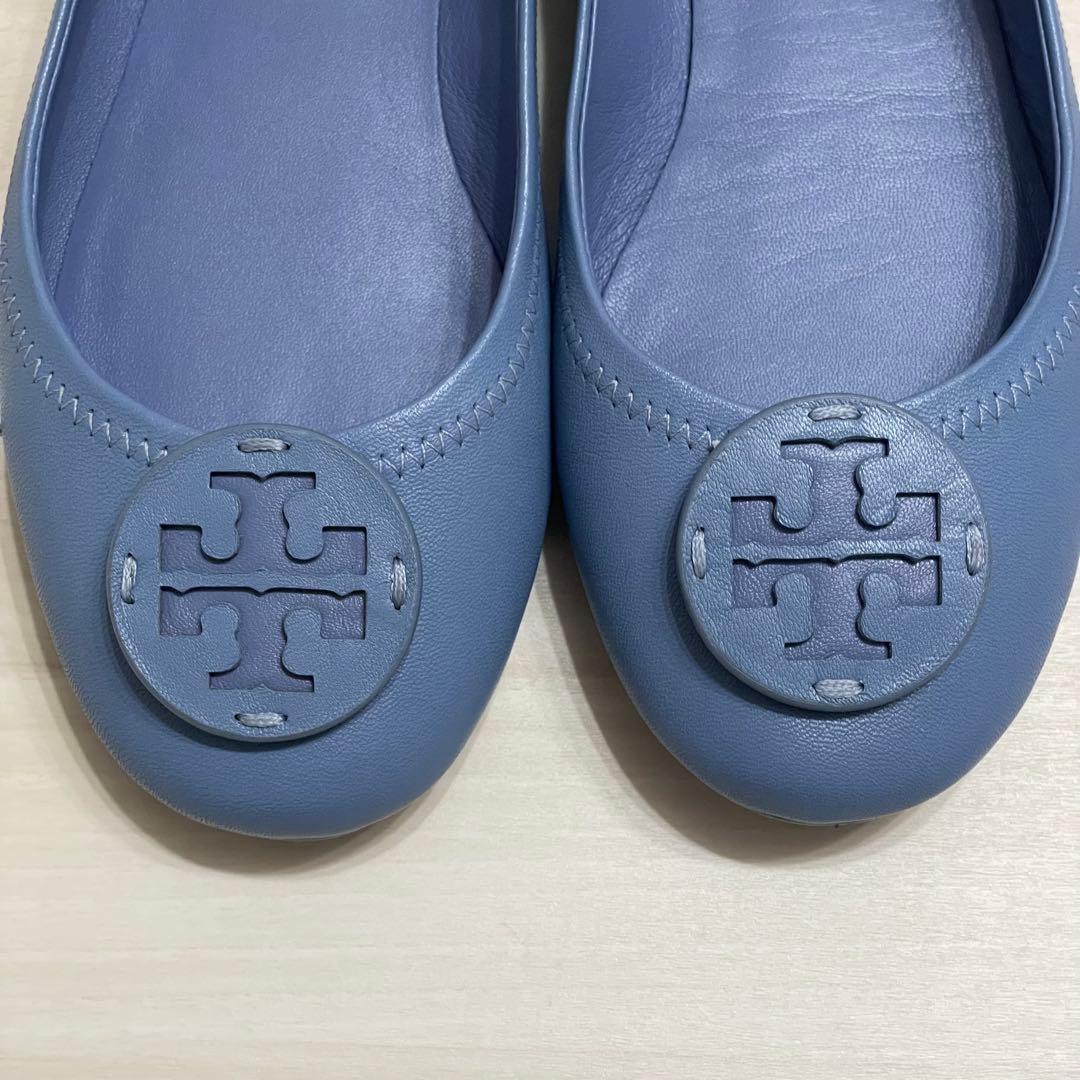 ✨レア✨極美品✨箱・袋有✨【Tory Burch】ミニートラベルバレエ 24.5