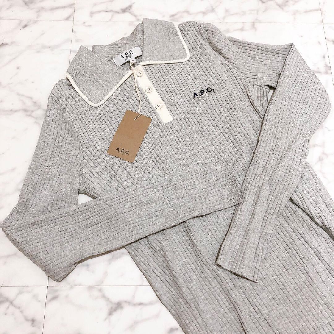 新品未使用 ゴルフ a.p.c. アーペーセー レディース セーター Sサイズ