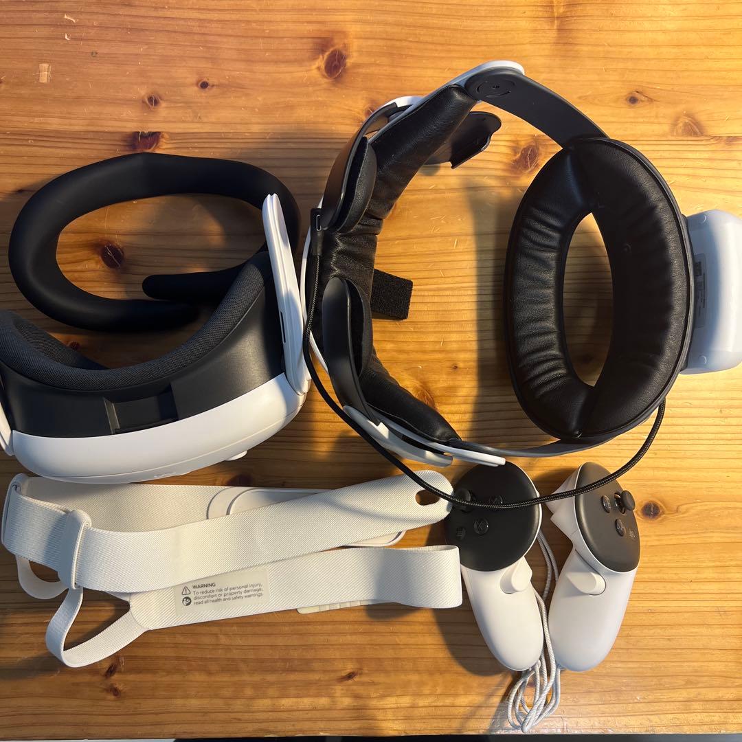  Quest 3 512GB VRヘッドセット+ 周辺機器