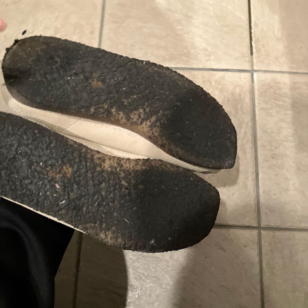 Clarks Wallabee モカシン ベージュ