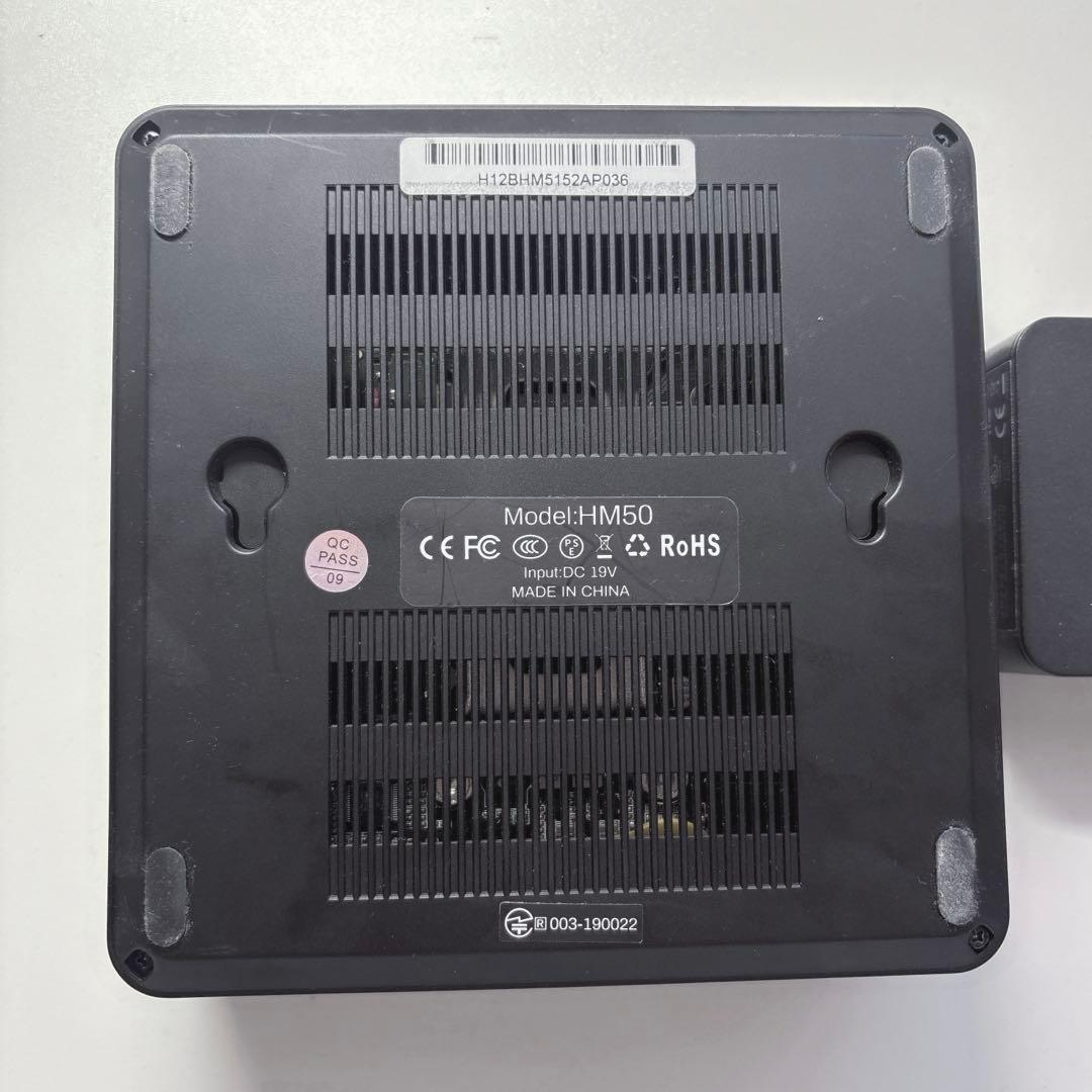 ミニPC MINIS FORUM EliteMini HM50