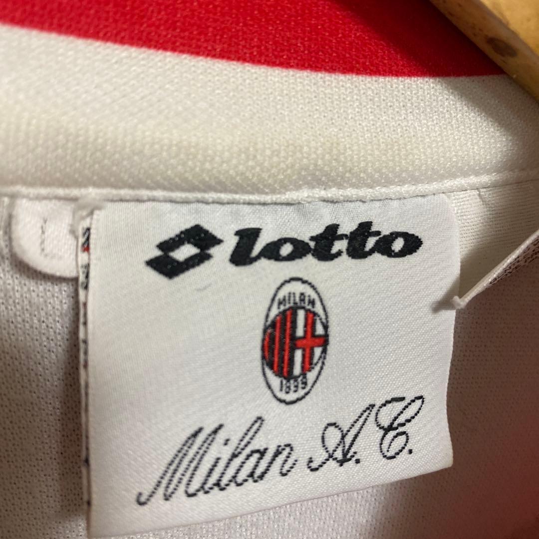 ACミラン Lotto ジャージ　セットアップ　サッカー　セリエA W杯
