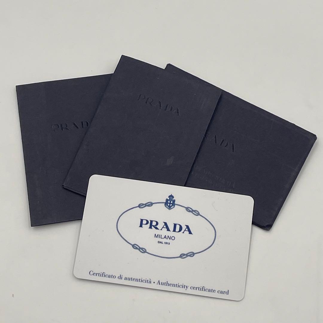 【希少色•極美品】PRADA ブリーフケース サフィアーノレザー ビジネスA4可