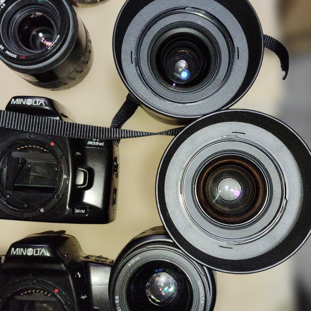 茶1000 ジャンク MINOLTA α303si 101si