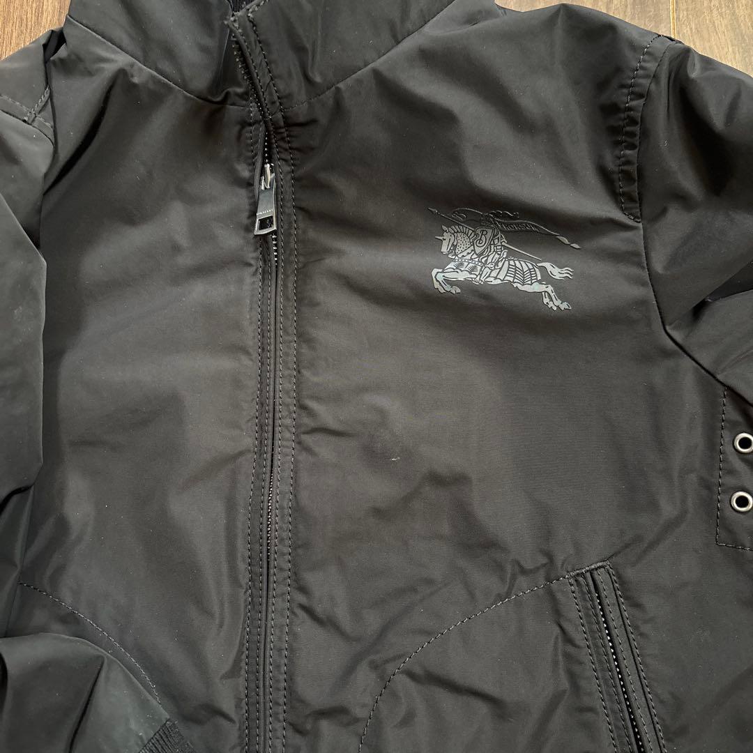 BURBERRY キッズ　ブルゾン　ジャケットMA-1 黒120